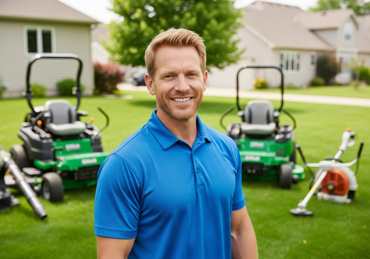 Scoop Operators technician providing professional yard cleanup service